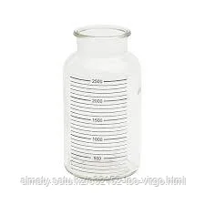 Банка к отсасывателю Armed 2,5л, (7A-23B, 7A-23D) стекло (Банка мерная с градуировкой стеклянная)