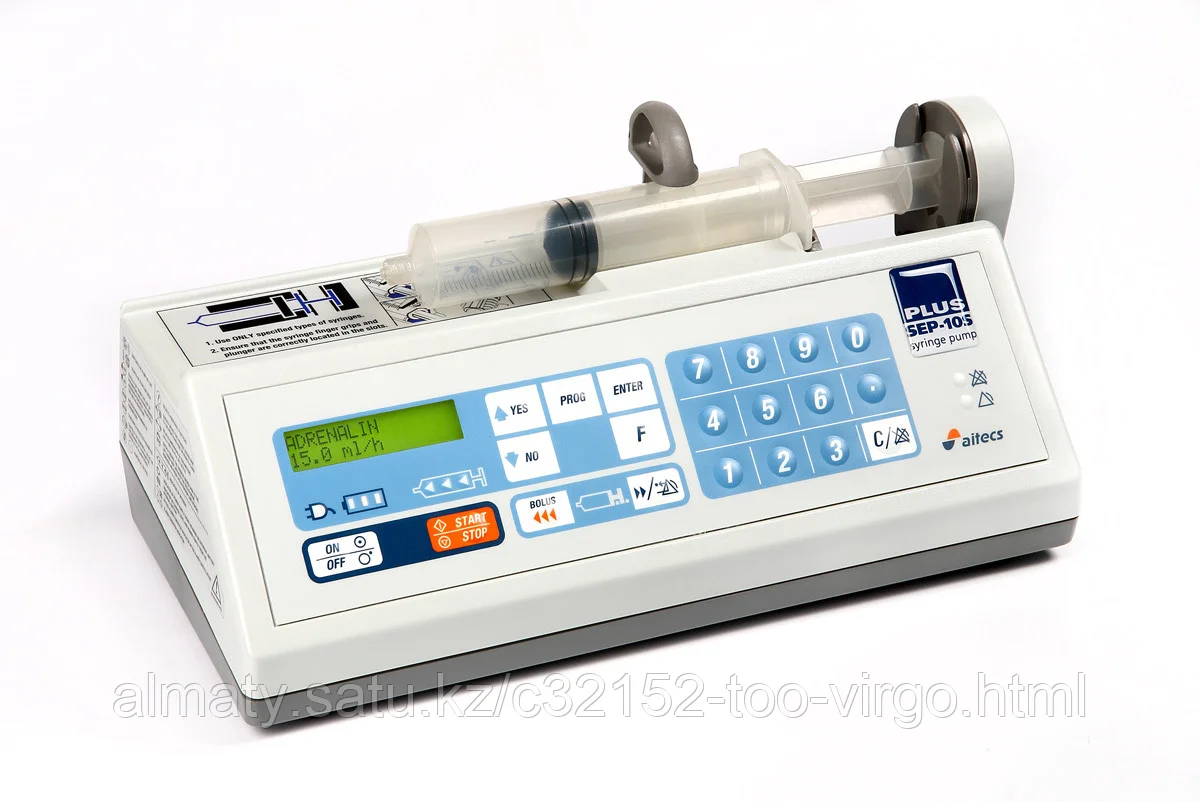 Шприцевой дозатор SEP 10S PLUS (инфузионный насос) "AITECS"