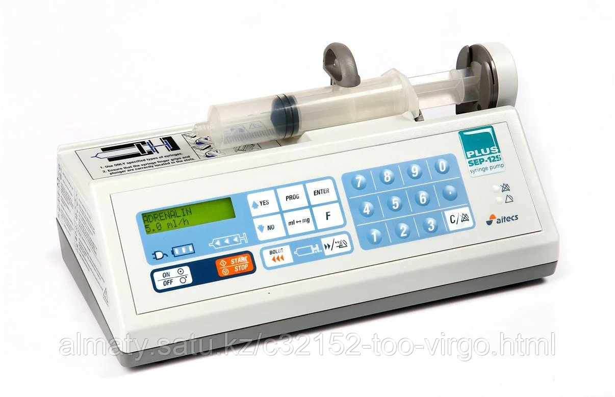 Шприцевой инфузионный насос (дозатор) SEP 12S PLUS "AITECS"