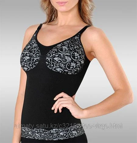 Корректирующая компрессионная майка бесшовная (Россия)