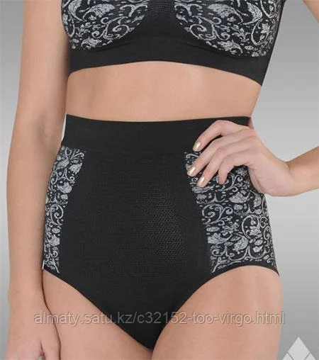 Высокие бесшовные компрессионные трусы(Россия)