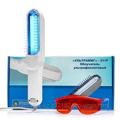 Ультрафиолетовая лампа UV-B 311 н.м. портативная УЛЬТРАМИГ-311Р