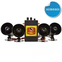 Звуковой отпугиватель птиц «Коршун-16 с четырьмя динамиками»