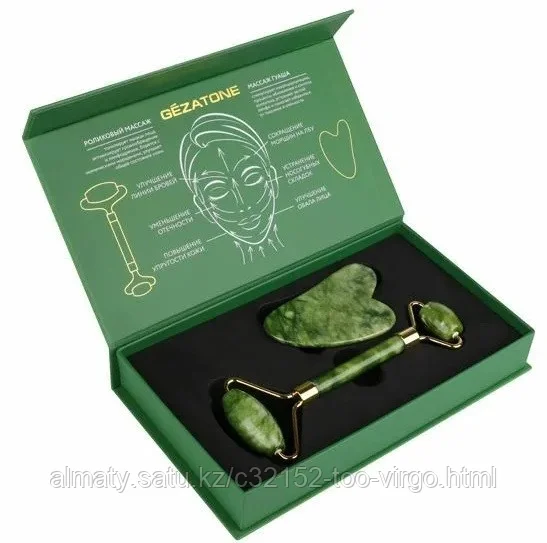 GEZATONE AMG 331 Ролик + гуаша массажер для лица