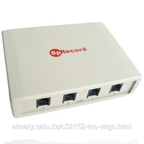 Система записи и регистрации телефонных разговоров SpRecord A4 (адаптер + программа)