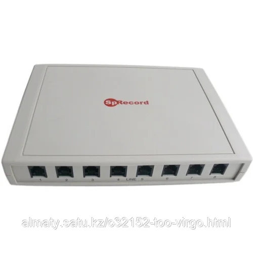 Система записи и регистрации телефонных переговоров SpRecord A8 (адаптер + программа)