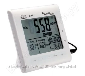 Анализатор воздуха с часами (газоанализатор) СЕМ DT-802 481769